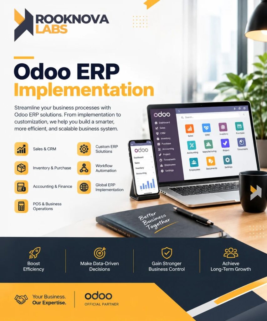 Rooknova-Labs-Odoo-ERP-Implementation